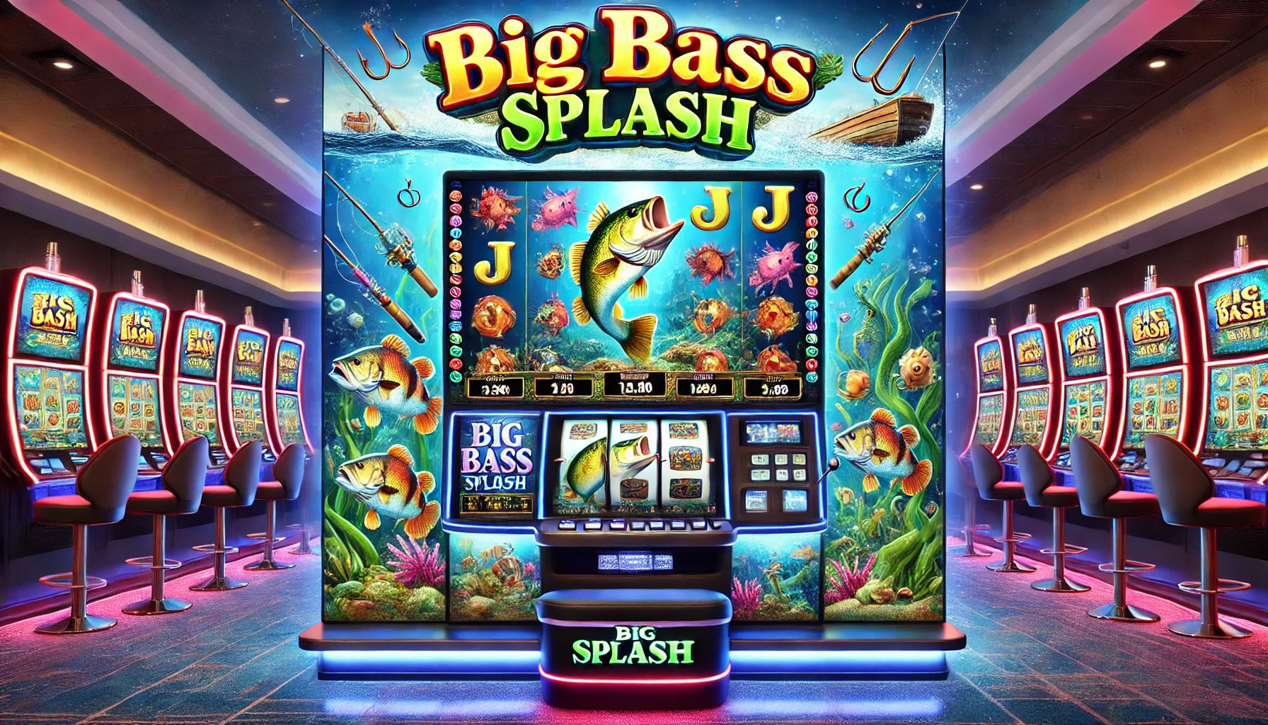 Big Bass Splash – Büyük kazançlar için heyecan verici oyun makinesi