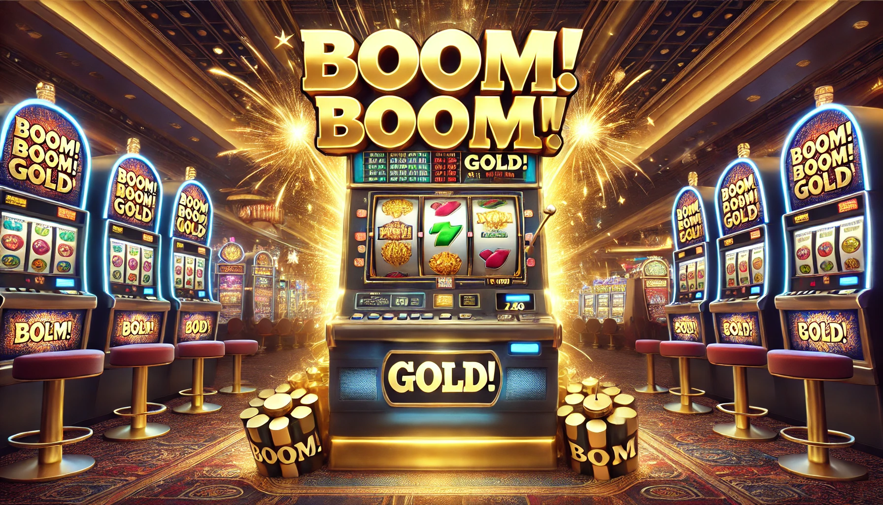 Boom! Boom! Gold! Slot Oyununun Tanıtımı