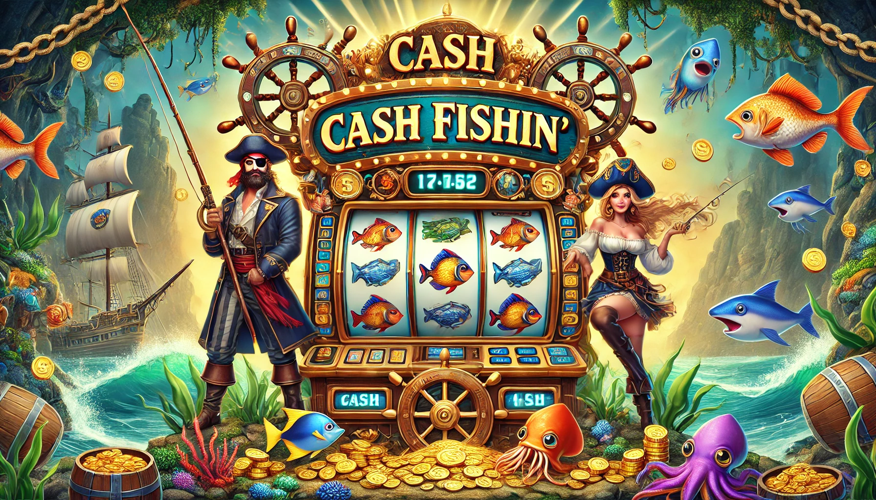 Cash Fishin': بڑے انعامات کو پکڑنے کا موقع حاصل کریں!