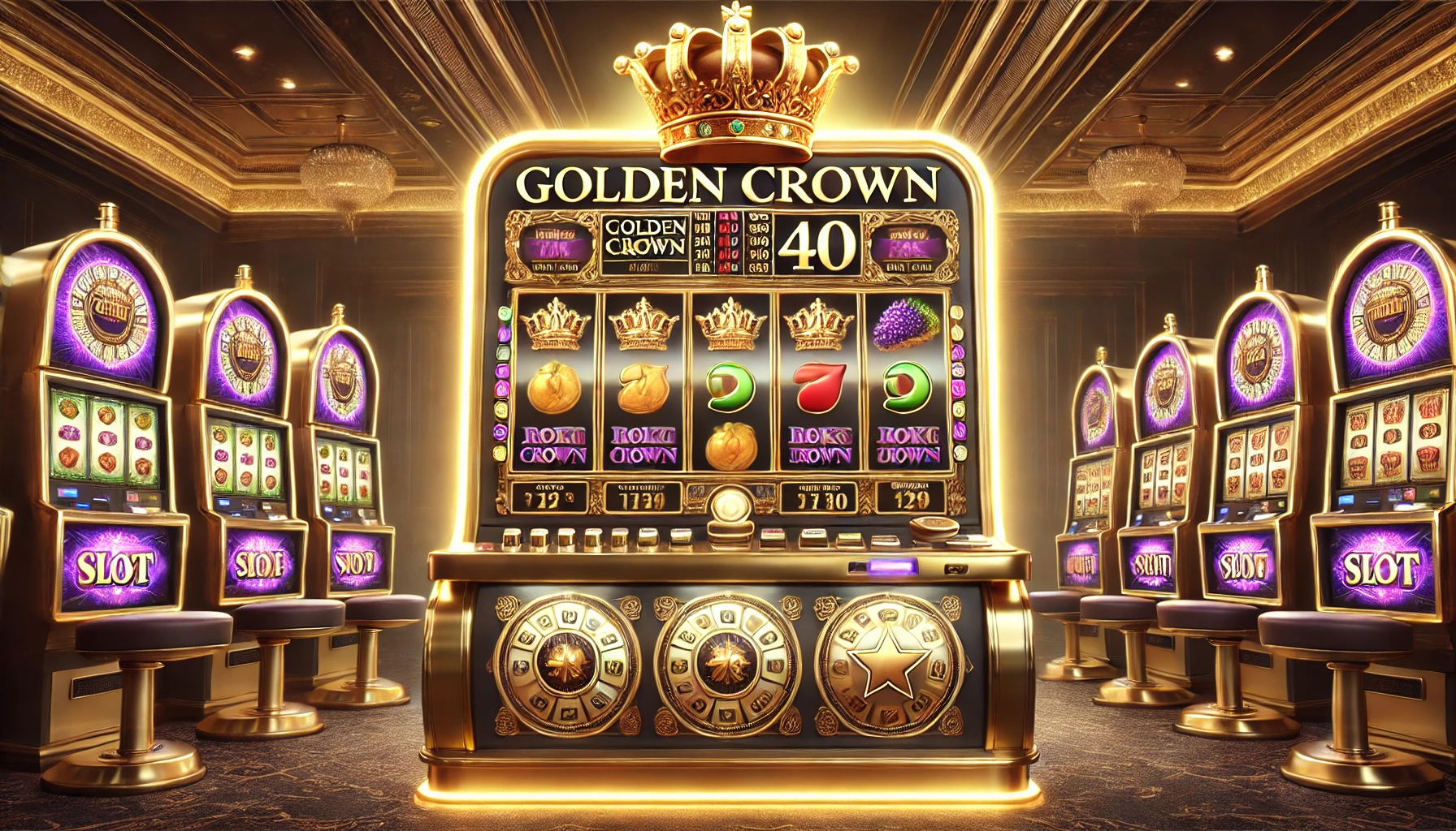 Golden Crown 40 Slotunun Büyüleyici Dünyası: İnceleme ve Özellikler