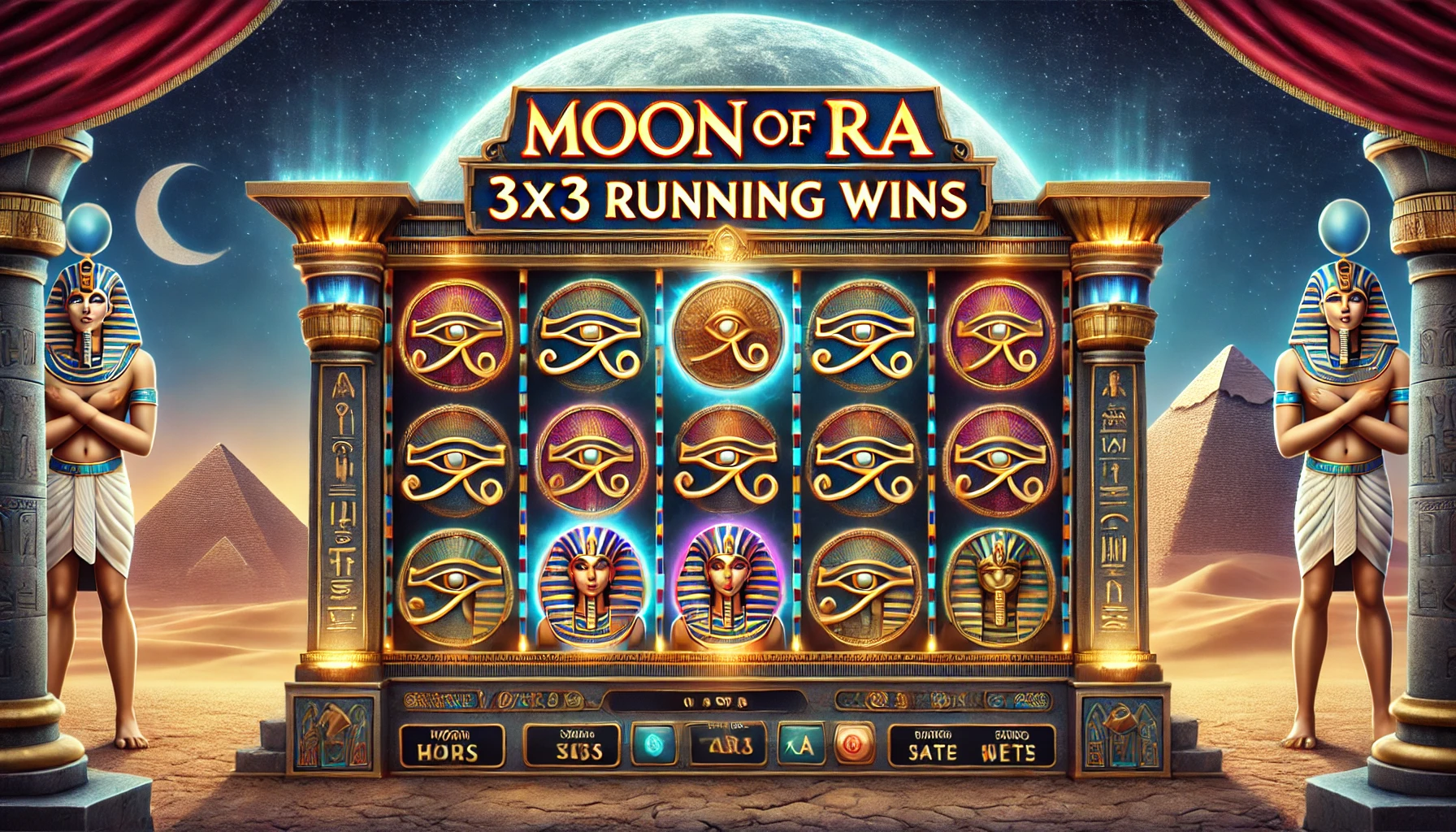 Moon Of Ra 3x3 Running Wins – প্রাচীন ধন এবং অবিশ্বাস্য জয়ের সন্ধানে