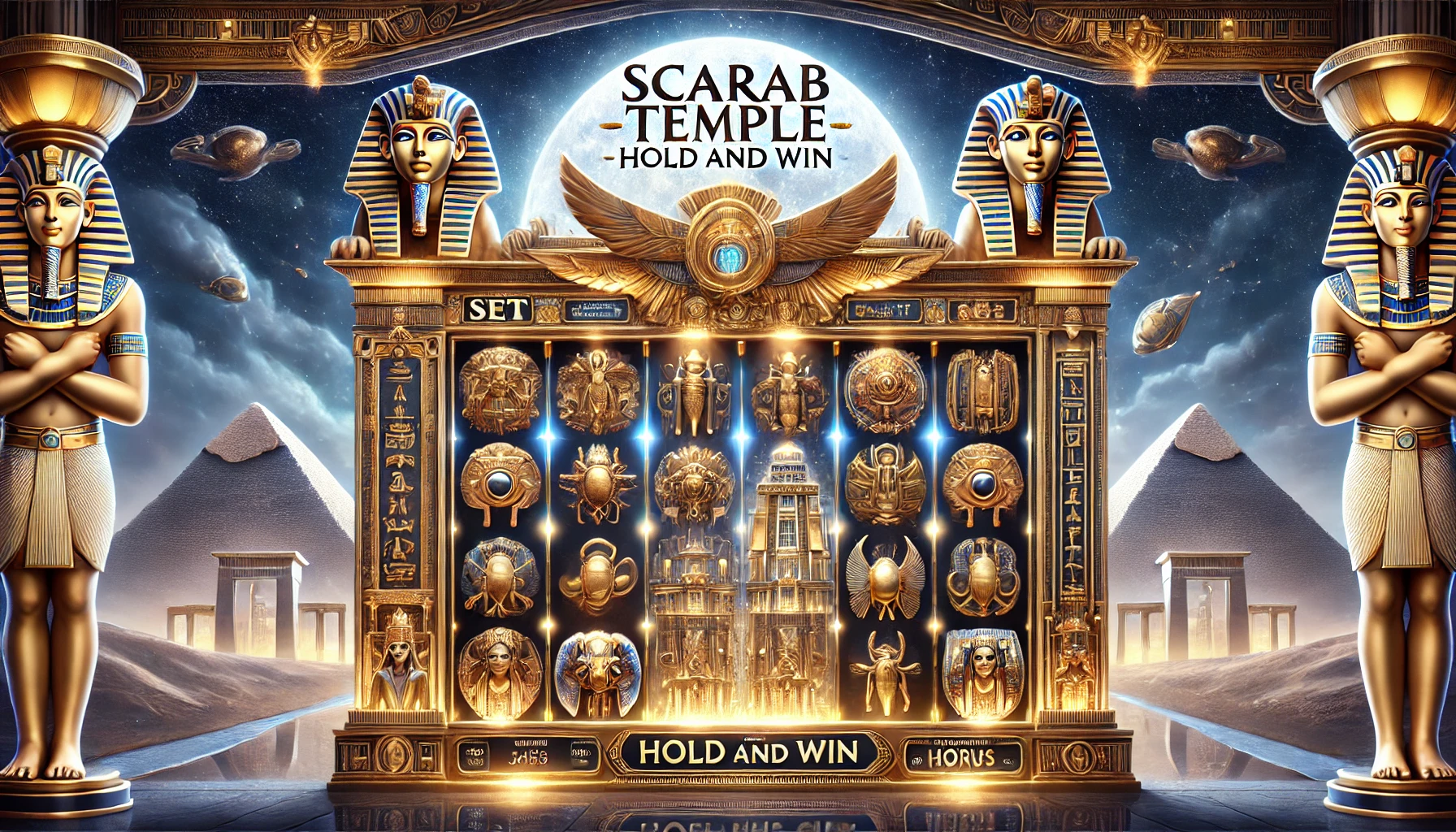 Scarab Temple: Hold and Win - Gizli Tapınakları Keşfet